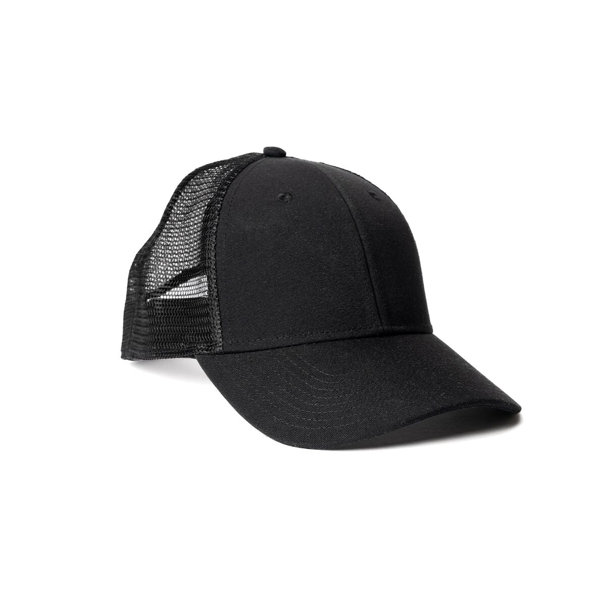 recycled-poly-low-profile-trucker-hat-k4 Web_PDP-LowProfileTruckerHat_Studio_Front_Black.jpg